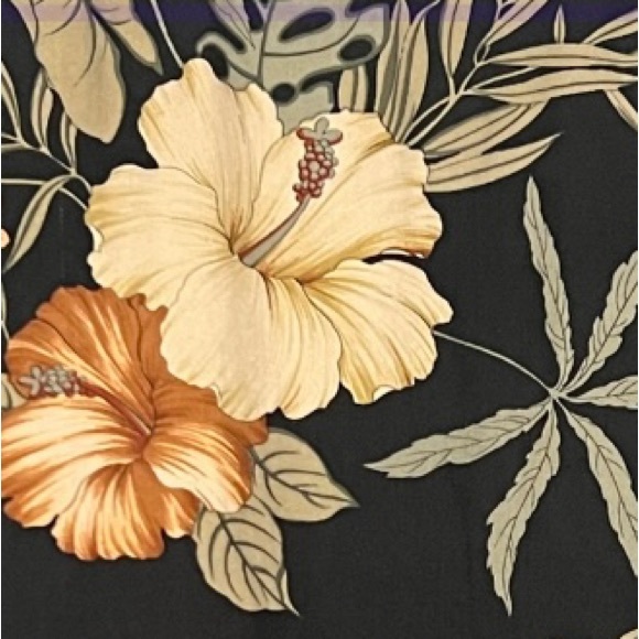 Tommy Bahama Mens Tropical tropical print silk button down shirt size XL - Picture 6 of 14